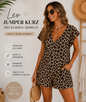 🐆 Leo Jumper Kurz mit kurzen Ärmeln