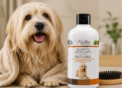 Entwirrendes Hundeshampoo für langes Fell mit Argan 500 ml