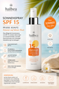 ☀️🌴 HALBEA Sonnenspray SPF 15 – Sommer auf deiner Haut 🌴☀️