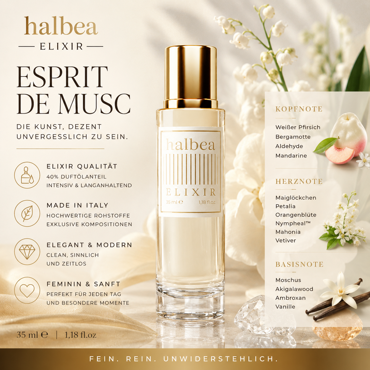 Halbea 272 🤍✨ Esprit de Musc – die Kunst, dezent unvergesslich zu sein ✨🤍