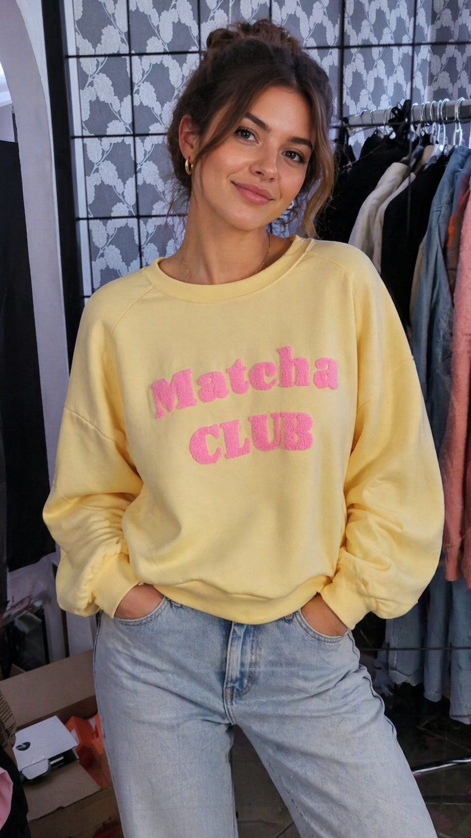 ✨ Matcha CLUB Butterstoff-Pulli ✨
