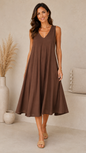 🌸 Viskose Kleid – A-Linie 🌸
