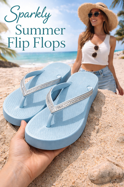 ✨ Summer Glam Flip Flops ✨