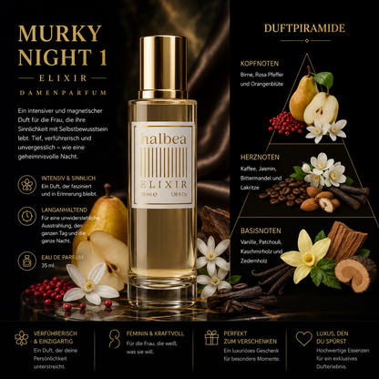 Murky Night 1 - Damenparfum 35ml Elixir