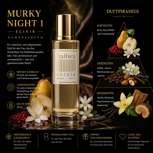 Murky Night 1 - Damenparfum 35ml Elixir