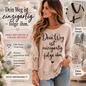 ✨ Statement Shirt mit Spitze & Strass ✨Dein Weg ist einzigartig – folge ihm 🤍