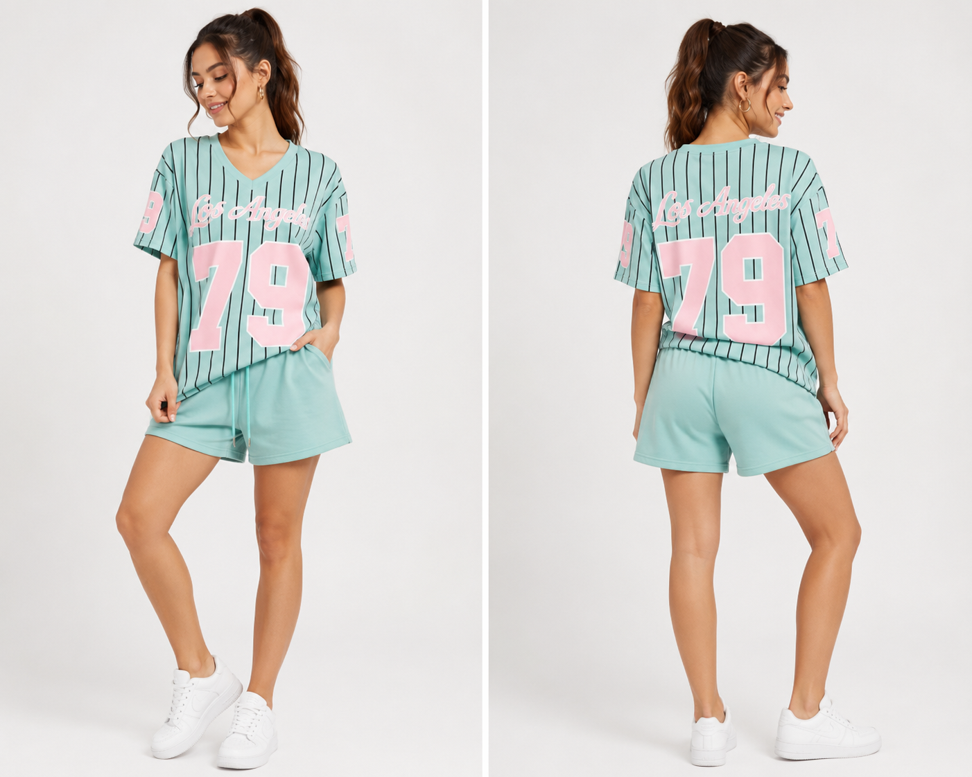 Los Angeles 79 – 2-Teiler mit Shorts