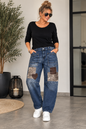 Sexy Woman Jeans – Patchwork Love 💙🤎
