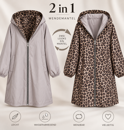 2-in-1 Wendemantel Leo – zwei Looks, ein Mantel