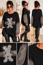 Mickey Strickpullover 2 in 1 Optik