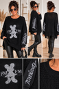 Mickey Strickpullover 2 in 1 Optik