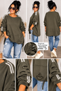 Oversize Langarmshirt „Urban Destroyed“ – 100 % Baumwolle | Made in Italy