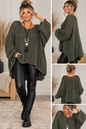 Oversize Strickpullover – Made in Italy