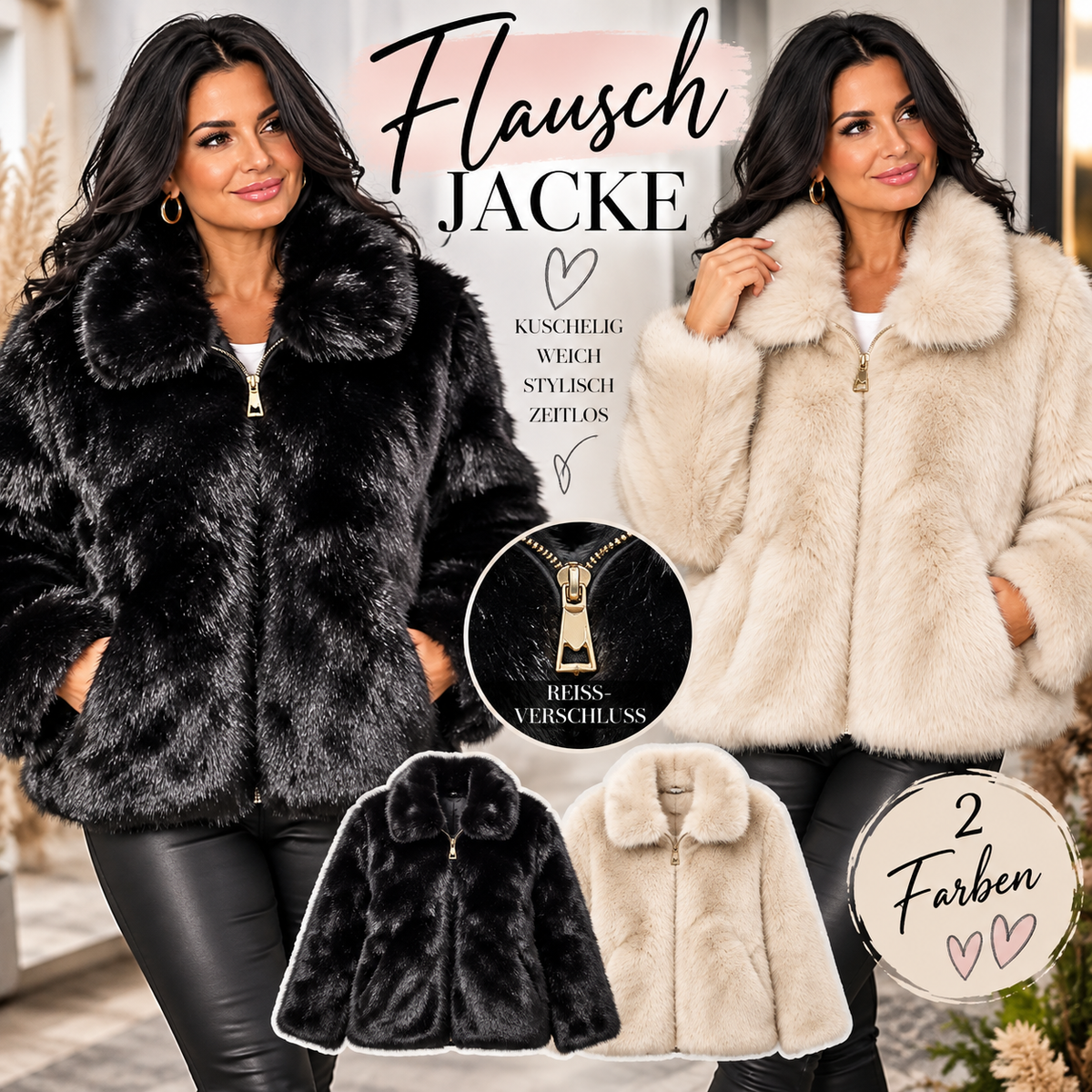 Felljacke Edel Flauschig