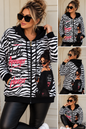Nicki Jacke „Girl Boss“ – Animal Print