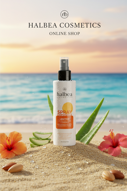 Beruhigendes After-Sun-Spray mit Aloe Vera, Argan und Vitamin E - 200ml