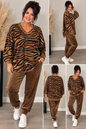 Nicki 2-Teiler mit Zebra-Print – Made in Italy