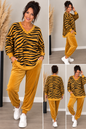Nicki 2-Teiler mit Zebra-Print – Made in Italy