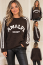 AMALFI COAST – Kuscheliger Strickpullover mit Streifen
