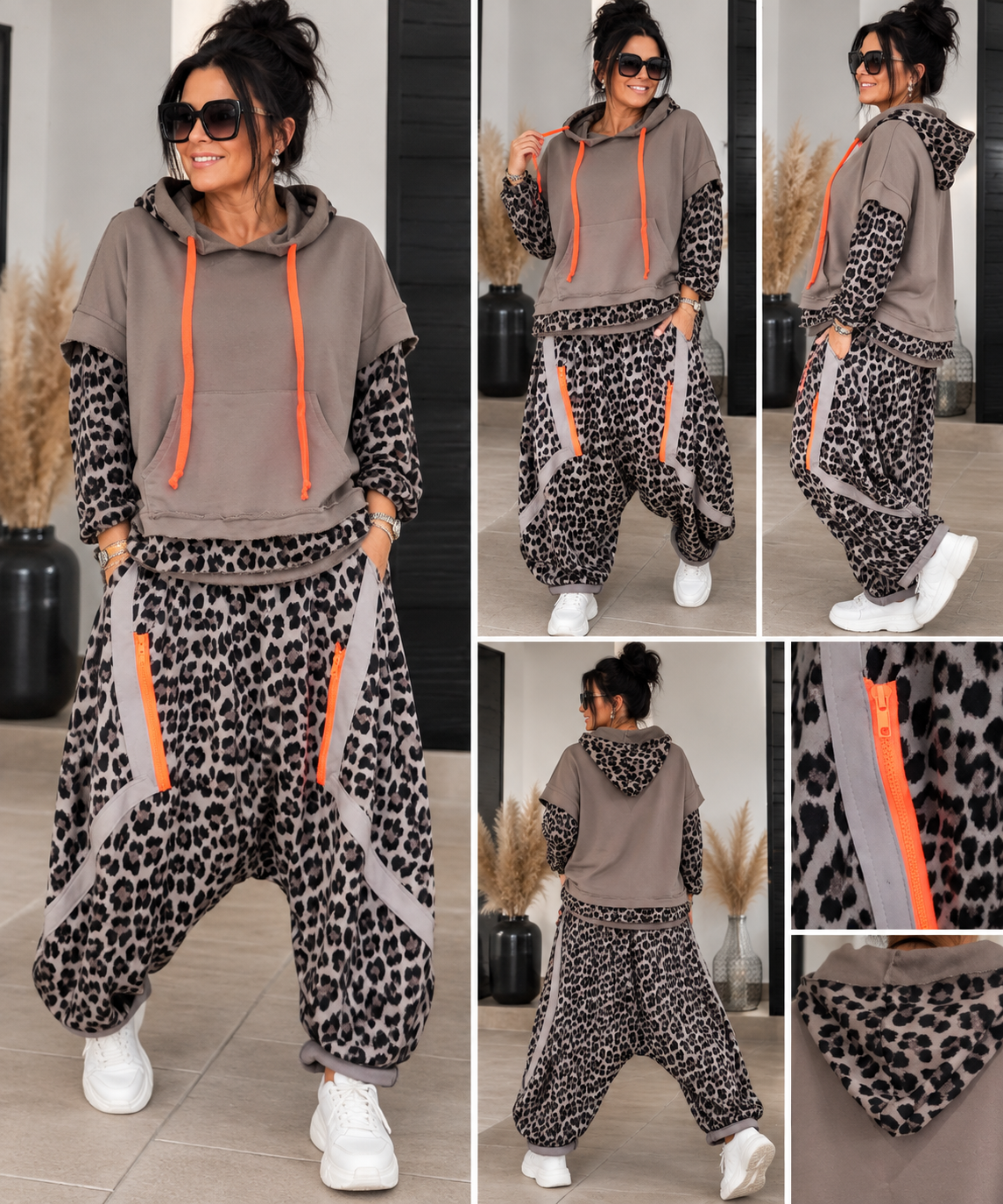 Oversize 2-Teiler Leo – Hoodie & Baggy Hose