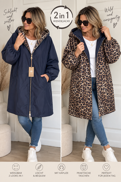 2-in-1 Wendemantel Leo – zwei Looks, ein Mantel